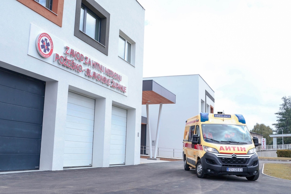 U Požegi jučer otvorena zgrada Hitne medicine, nalazi se tik uz bolnicu