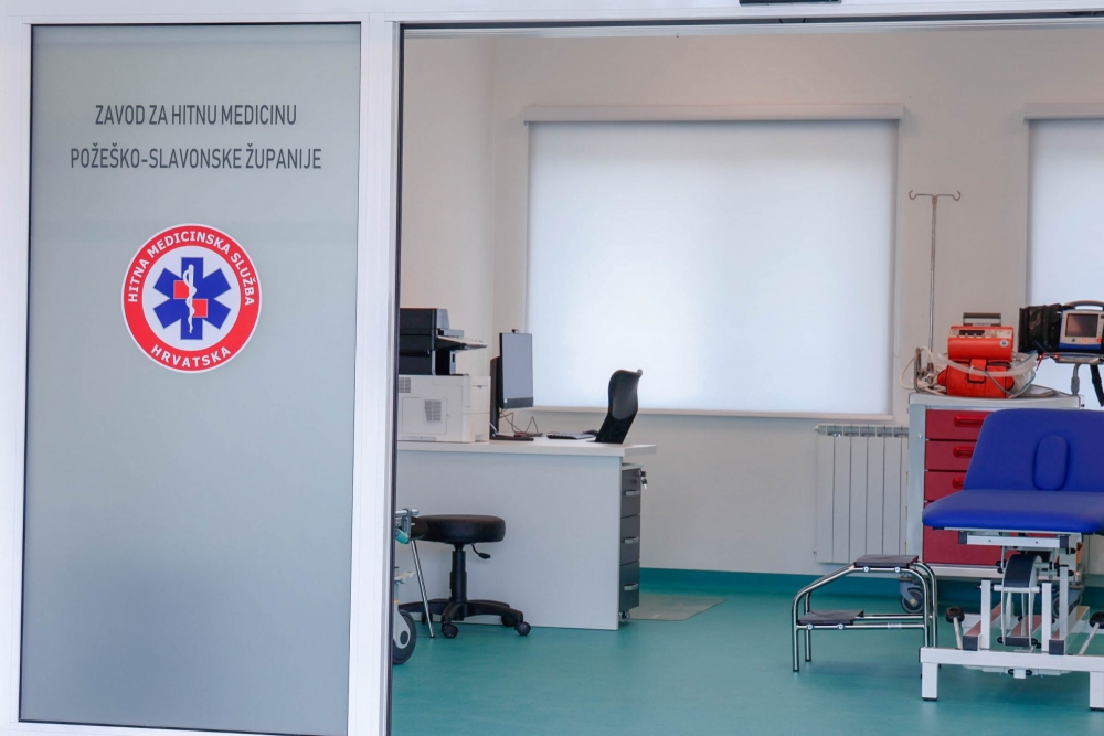 U Požegi jučer otvorena zgrada Hitne medicine, nalazi se tik uz bolnicu
