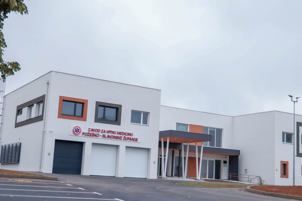 U Požegi jučer otvorena zgrada Hitne medicine, nalazi se tik uz bolnicu