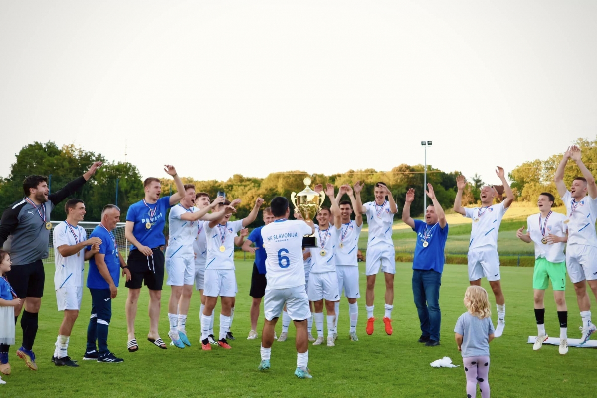 NK Slavonija pobjednik Županijskog nogometnog kupa