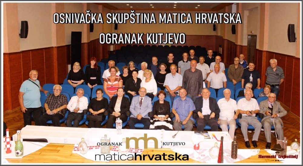 Održana osnivačka skupština Matice hrvatske ogranak Kutjevo