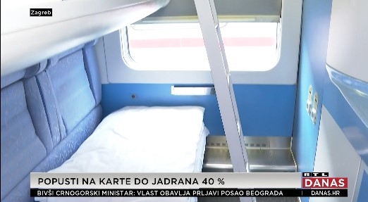 IDETE NA MORE S HŽ-om? Jučer otvorena sezonska noćna linija vlaka od Osijeka do Splita