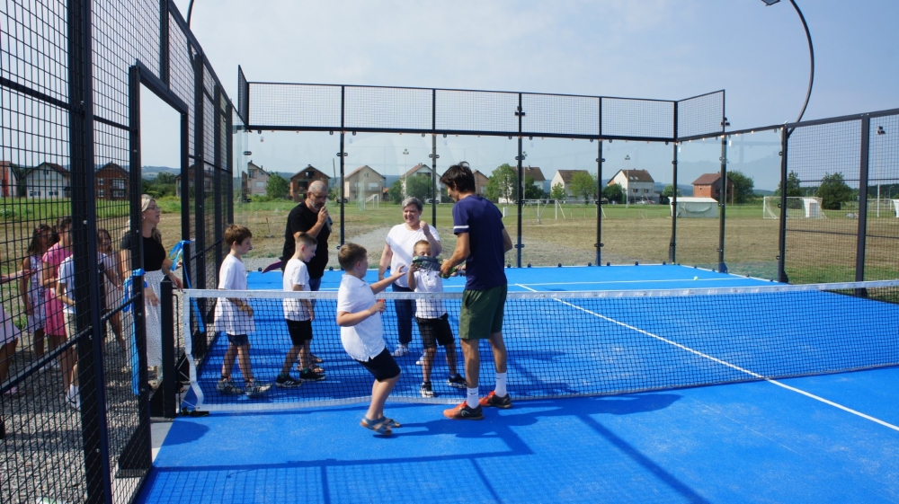 Otvorenje padel terena u Pakracu