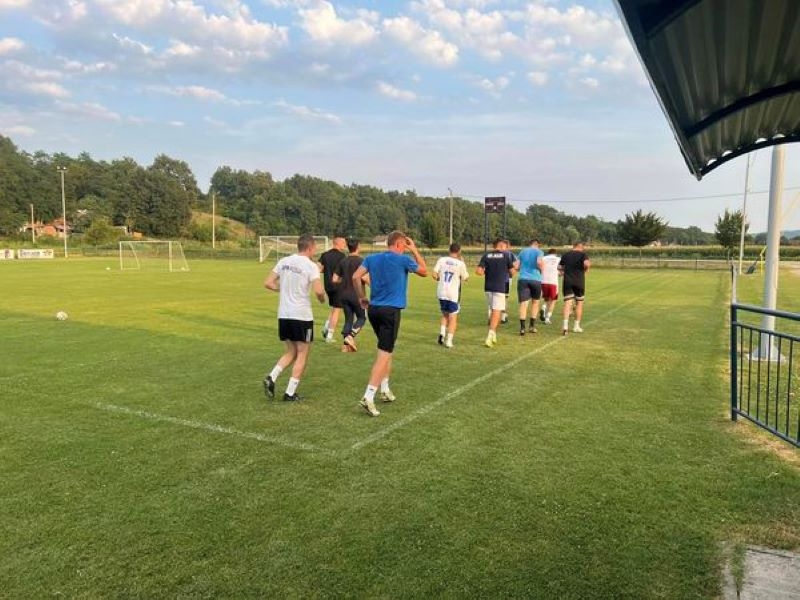 Nogometaši NK Croatije počeli s pripremama