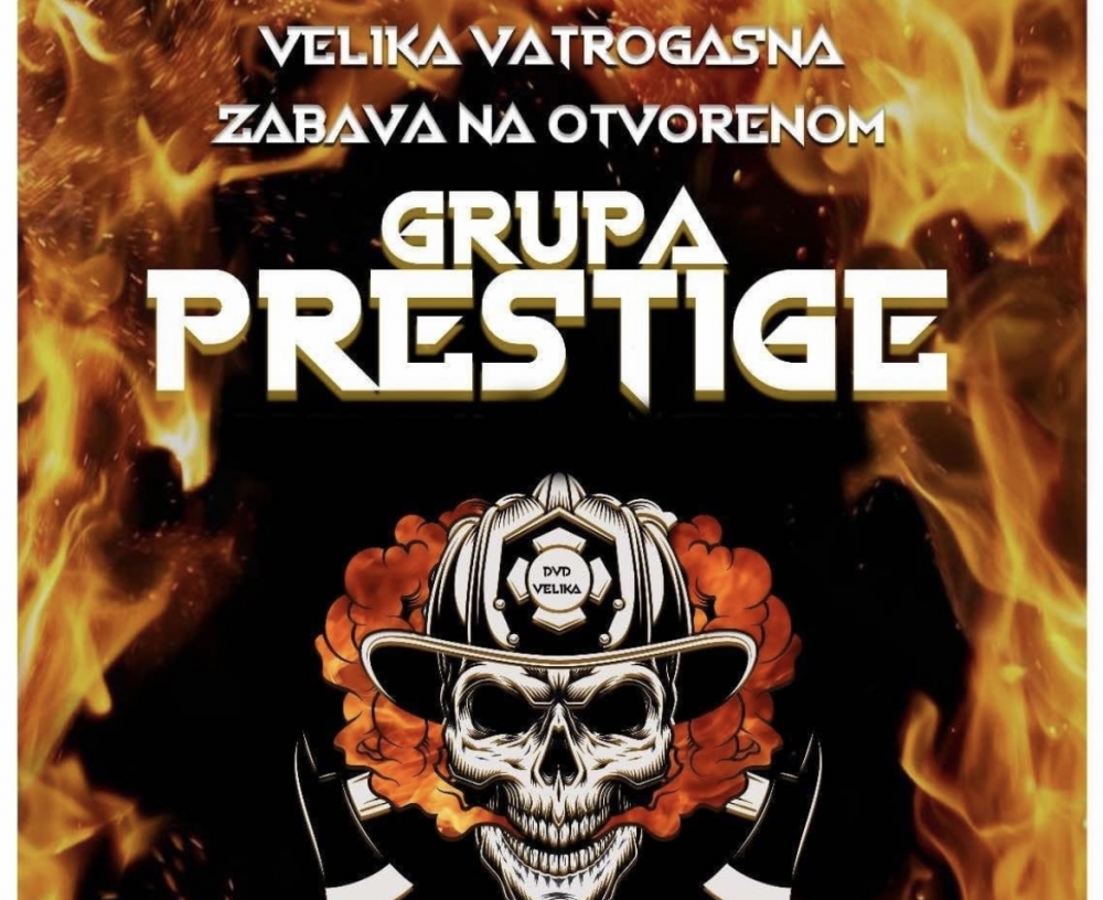 Večeras velika vatrogasna zabava na otvorenom u Velikoj