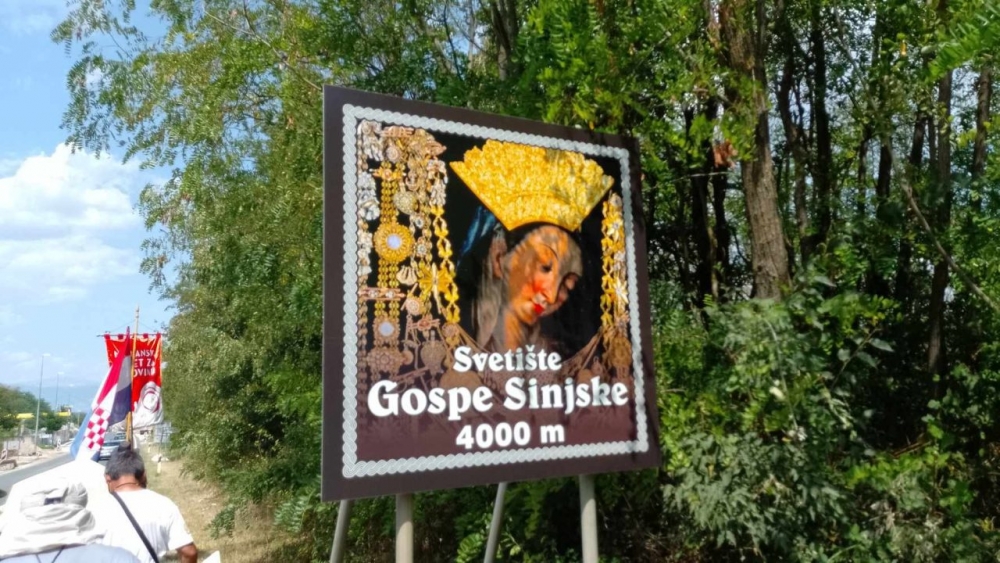 Vinko Krsnik i Ivan Šedevi na Marijanskom zavjetu za Domovinu