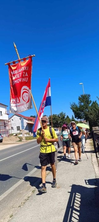 Vinko Krsnik i Ivan Šedevi na Marijanskom zavjetu za Domovinu