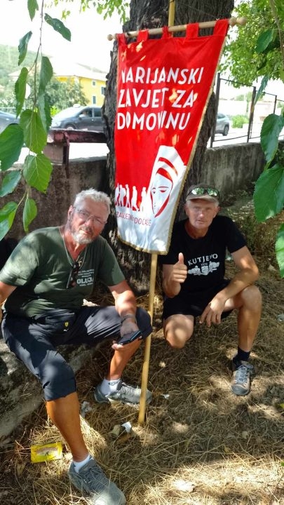 Vinko Krsnik i Ivan Šedevi na Marijanskom zavjetu za Domovinu