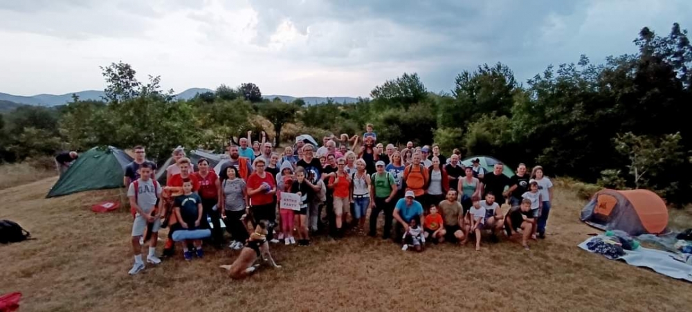 70-ak planinara na 15. Astro Partyju na Metaljci