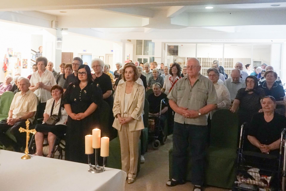Biskup predvodio misu u požeškom Domu za starije i nemoćne