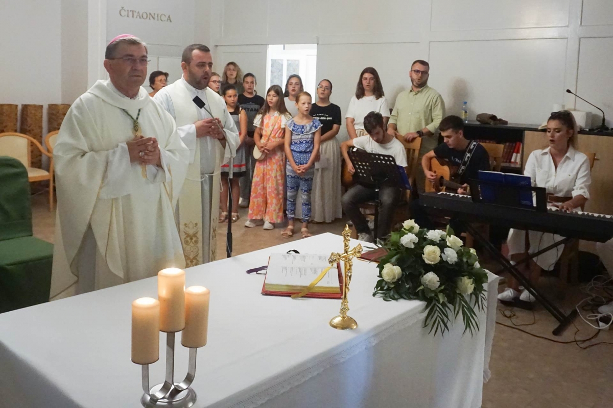 Biskup predvodio misu u požeškom Domu za starije i nemoćne