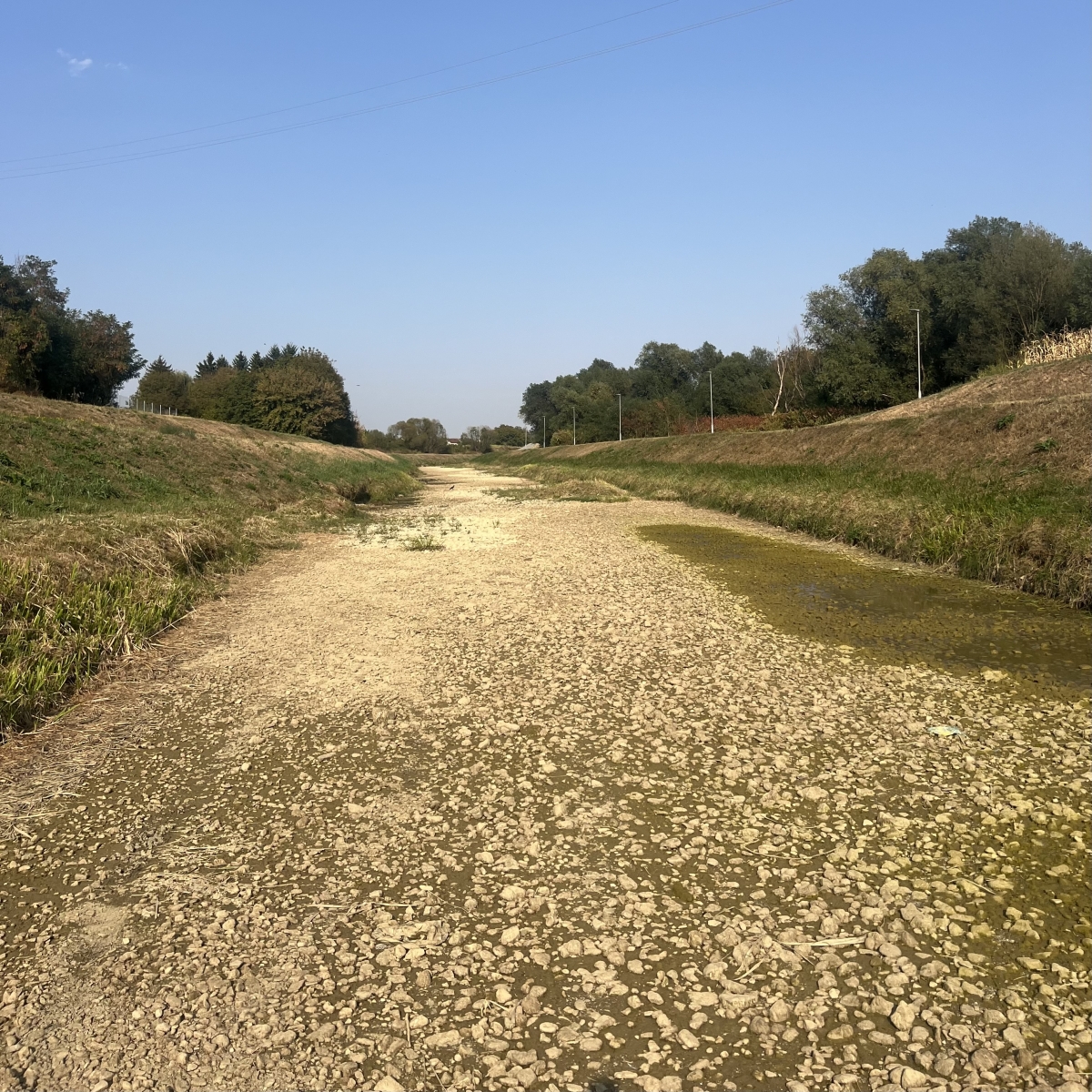 FOTO: Orljava presušila gotovo u potpunosti!