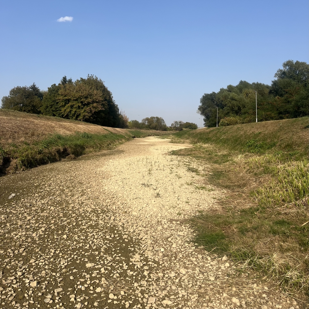 FOTO: Orljava presušila gotovo u potpunosti!