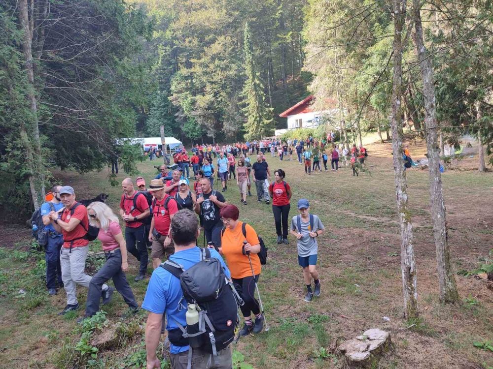 Članovi HPD ’Sokolovac’ Požega na 72. Danima slavonskih planinara