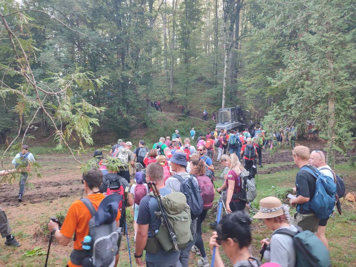 Članovi HPD ’Sokolovac’ Požega na 72. Danima slavonskih planinara