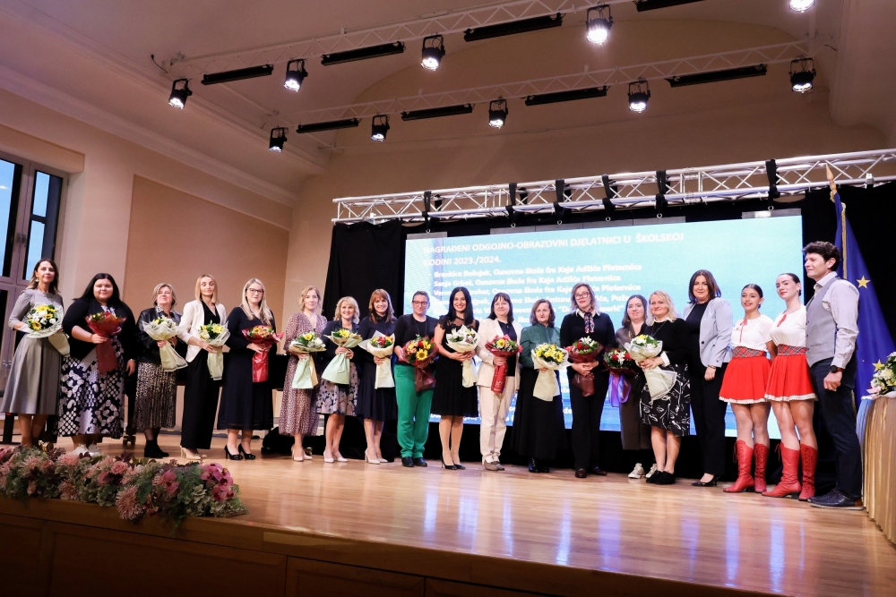 Evo tko su najuspješniji učenici i odgojno-obrazovni djelatnici Požeško-slavonske županije