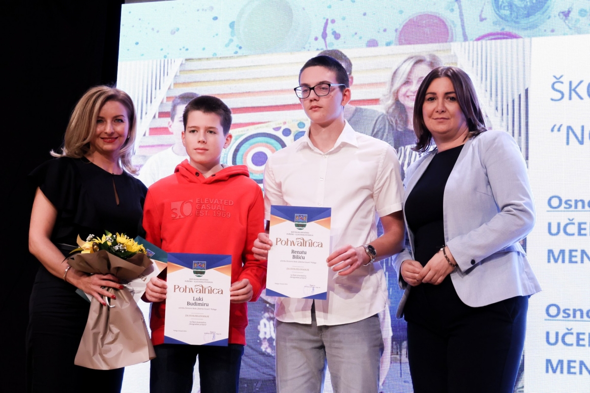 Evo tko su najuspješniji učenici i odgojno-obrazovni djelatnici Požeško-slavonske županije