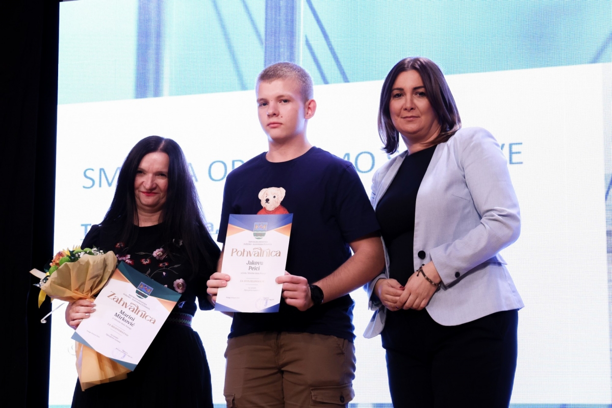 Evo tko su najuspješniji učenici i odgojno-obrazovni djelatnici Požeško-slavonske županije