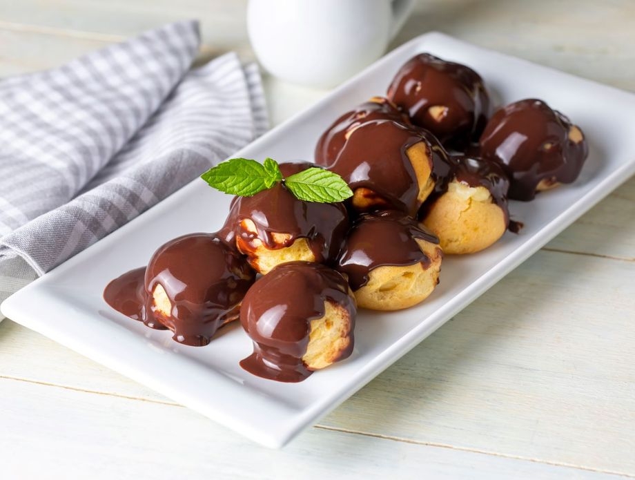 Recept za profiterole s kesten-pireom