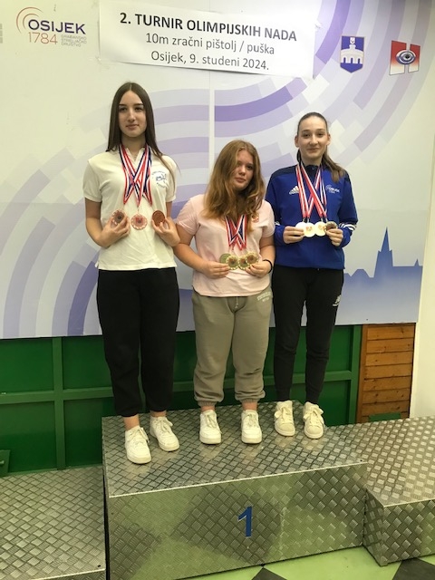 Požeški streljaši odlični na 2. turniru Olimpijskih nada u Osijeku