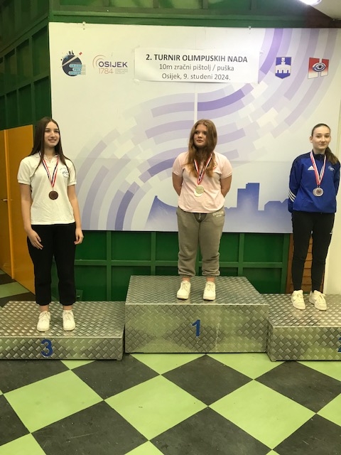 Požeški streljaši odlični na 2. turniru Olimpijskih nada u Osijeku