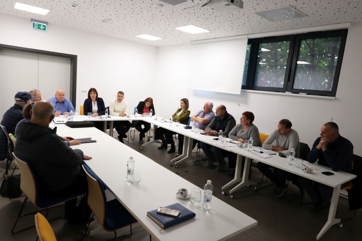 Redovna koordinacija županice s gradonačelnicima gradova i načelnicima općina