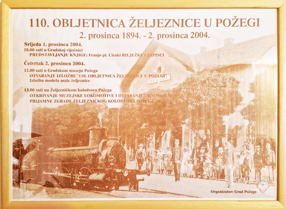 Ususret 130. obljetnici željeznice u Požegi i kako to bijaše za 110-u