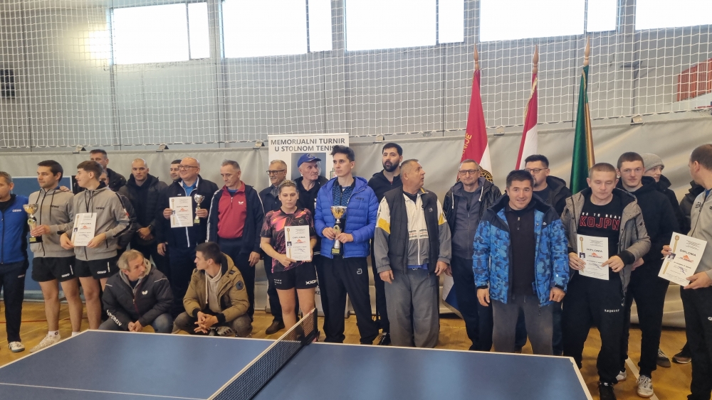 PLETERNICA: Održan 32. Memorijalni stolnoteniski turnir ’Robert Sesar’