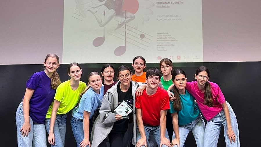 Požeški plesači osvojili Nagradu za najbolju izvedbu na 35. Susretima plesnih ansambala Hrvatske