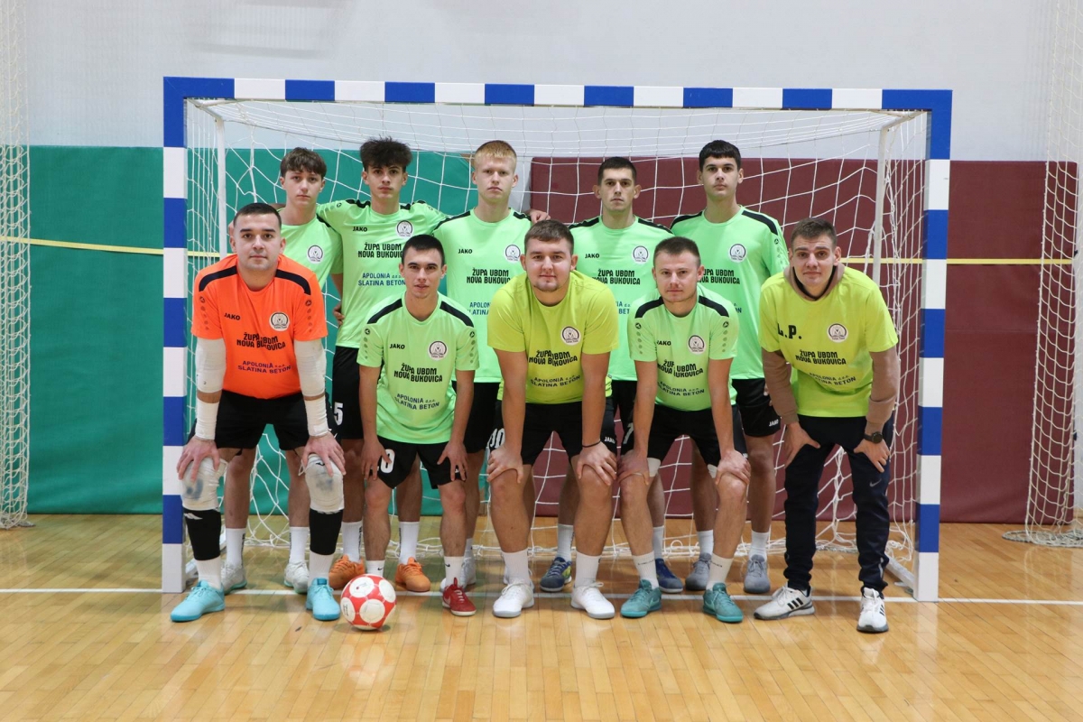 Započela je Katolička malonogometna liga: Prve utakmice odigrane u dvorani u Velikoj