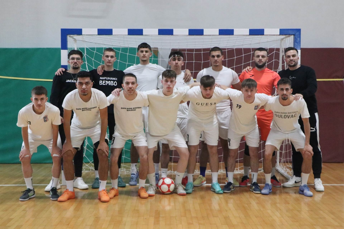 Započela je Katolička malonogometna liga: Prve utakmice odigrane u dvorani u Velikoj