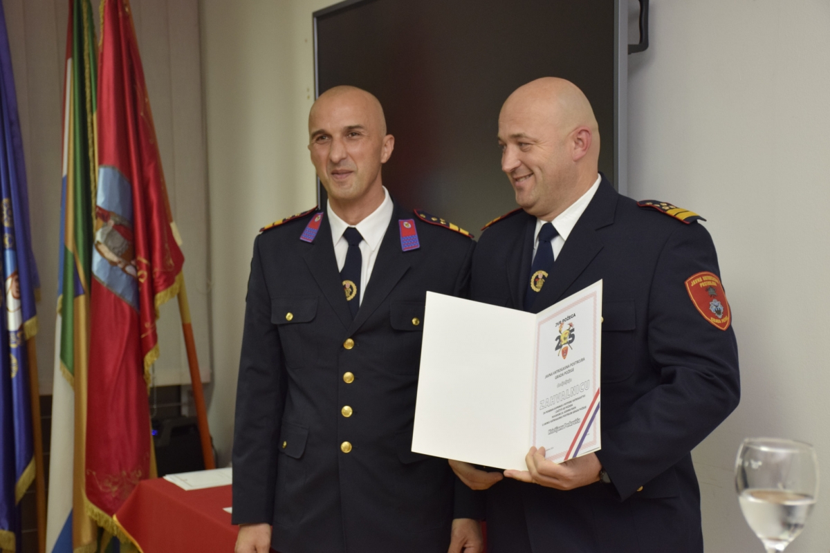 Svečanom sjednicom obilježeno 25. godina JVP-a Grada Požege