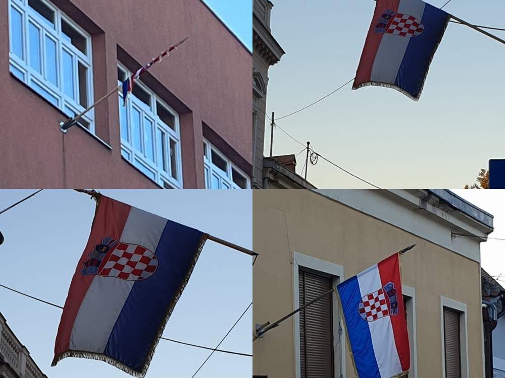 U Hrvatskoj Dan žalosti, u Požegi zastave “ponosno” vijore