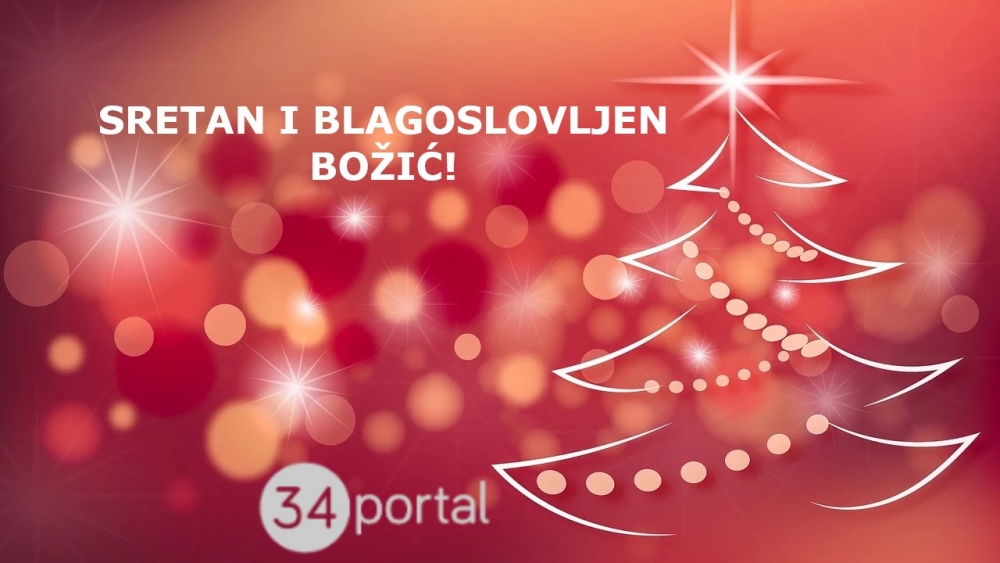 Sretan Božić želi vam 034 portal