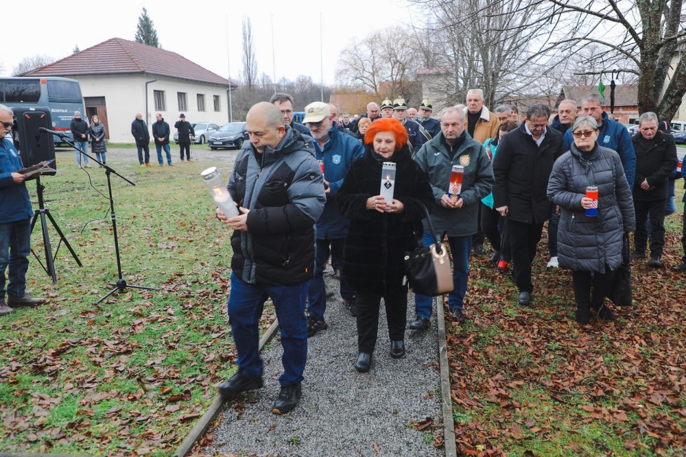 ŠPANOVICA: Obilježena 33. obljetnica pogibije četvorice hrvatskih branitelja 63. “A“ samostalne gardijske bojne ZNG-a Požega