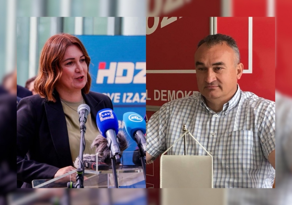 Jozić odgovorila:”Drago mi je da g. Obradović ima kandidata iza kojeg se može sakriti. Vidimo se u svibnju”