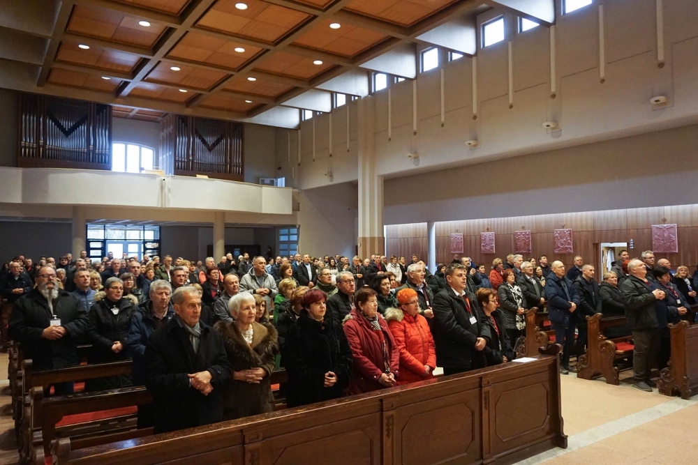 Biskup Martinović predvodio euharistijsko slavlje prigodom godišnjeg Sabora Hrvatske zajednice Bračnih susreta