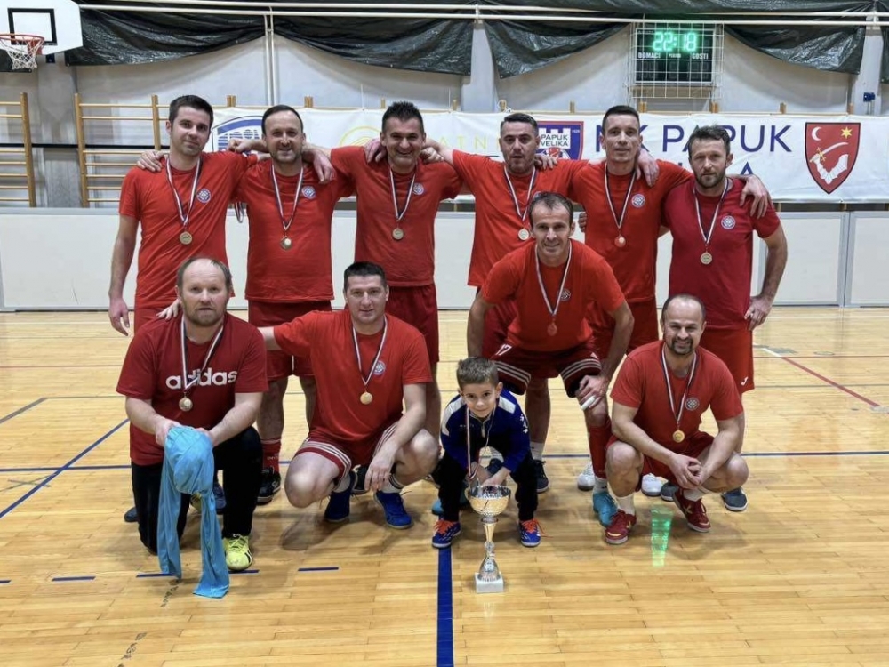 Nogometni klub Požega pobjednik 1. neslužbenog veteranskog županijskog malonogometnog prvenstva