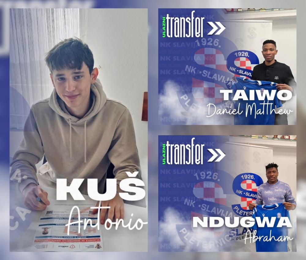 NK Slavija Pleternica predstavila nova pojačanja