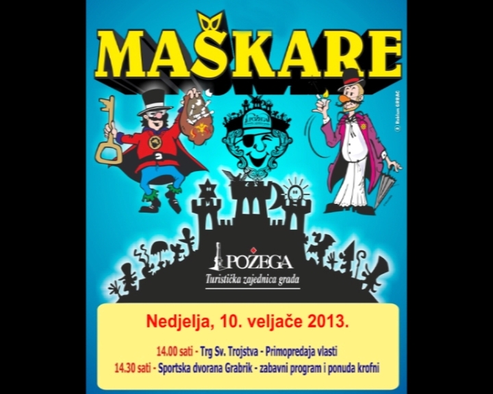 Maškare, ća mogu maškare…