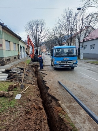 Rekonstrukcija dijela vodovodne mreže u Ul. dr. Franje Tuđmana