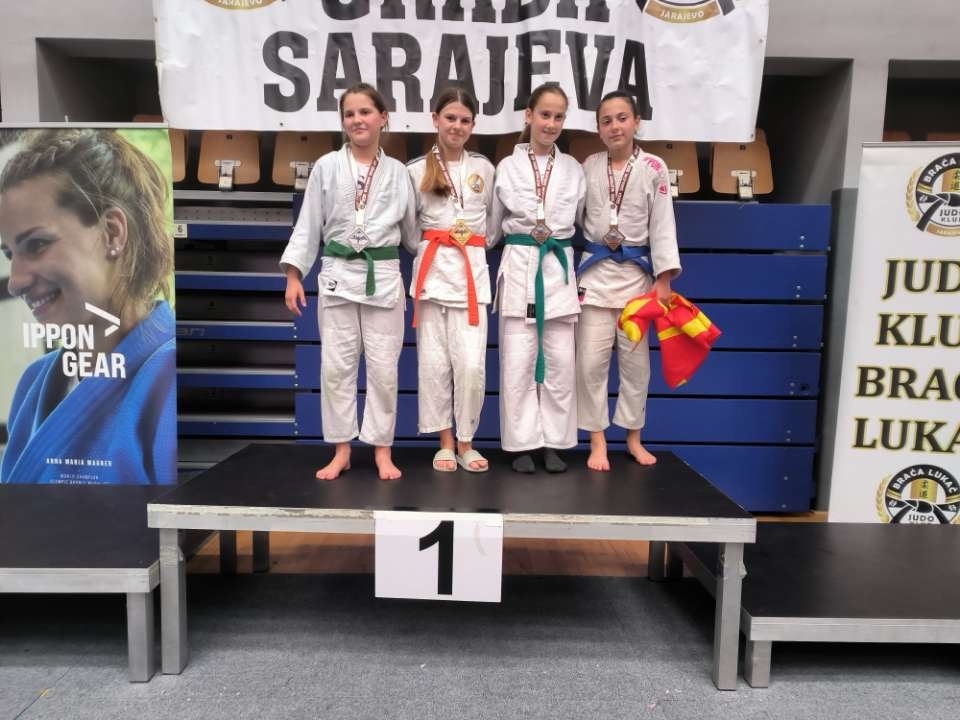 Judo klub Slavonac vraća se iz Sarajeva s 4 medalje