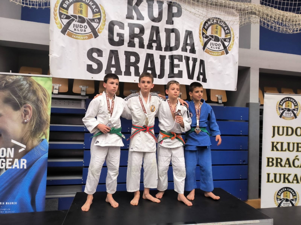 Judo klub Slavonac vraća se iz Sarajeva s 4 medalje