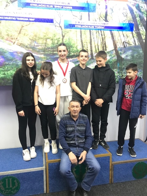 Na Otvorenom prvenstvu Dubrave u streljaštvu Hana Hormot osvojila treće mjesto