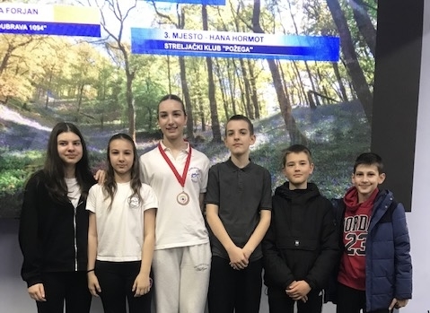 Na Otvorenom prvenstvu Dubrave u streljaštvu Hana Hormot osvojila treće mjesto