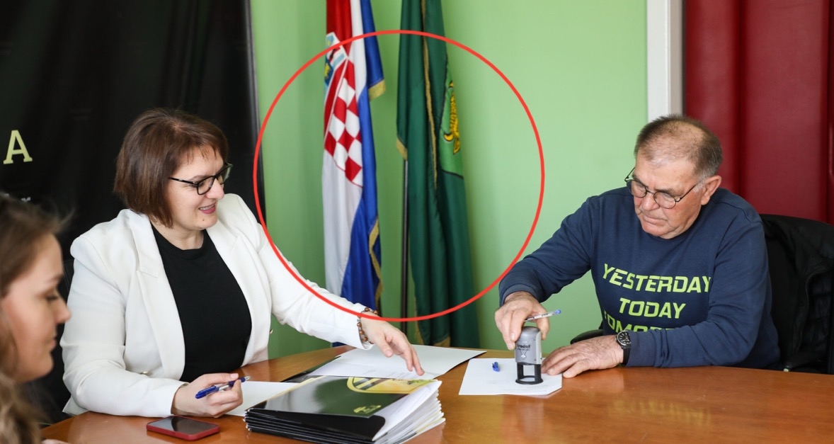 Gdje je nestala zastava Europske unije u Pleternici?