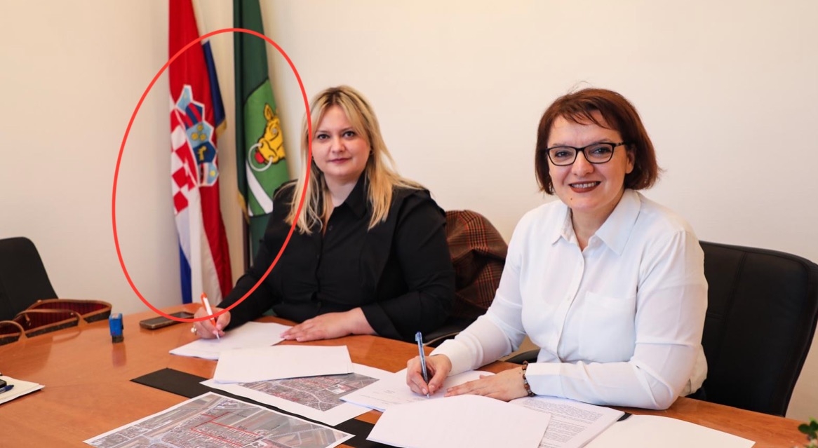 Gdje je nestala zastava Europske unije u Pleternici?