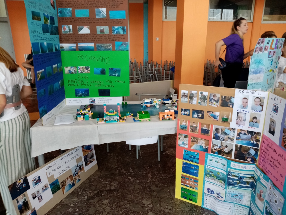 Udruga informatičara Požeško – slavonske županije uspješno nastupila na First Lego League Explore natjecanju
