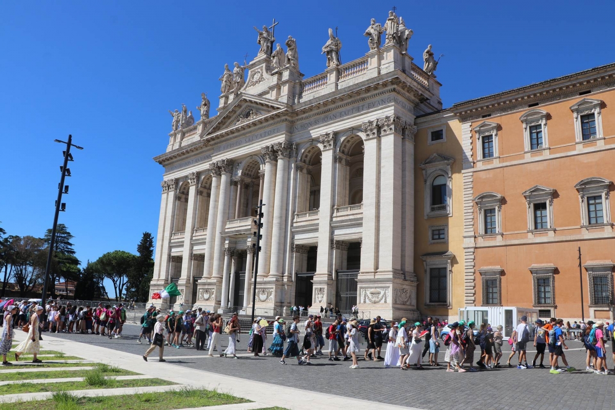 Mladi iz Požeške biskupije sudjelovali na Jubileju mladih u Rimu