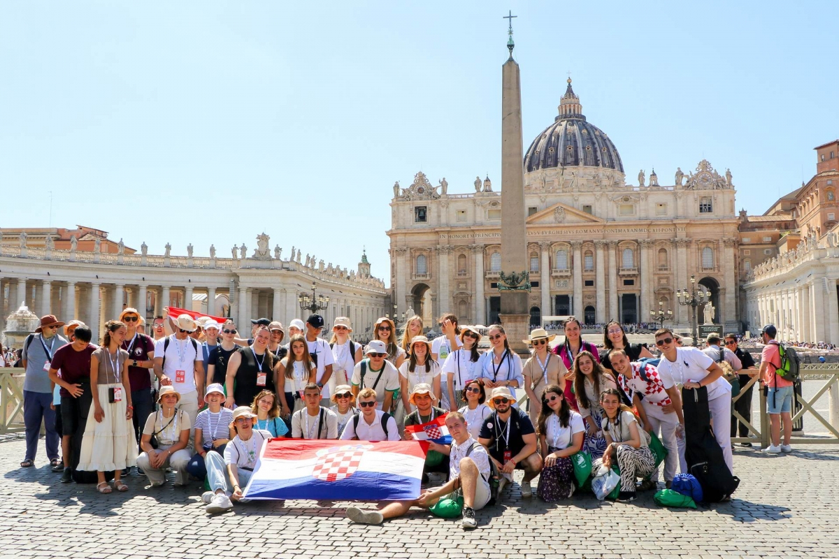 Mladi iz Požeške biskupije sudjelovali na Jubileju mladih u Rimu